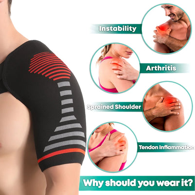 Ultimate Compression Shoulder Brace Support - Stroke Lyfe