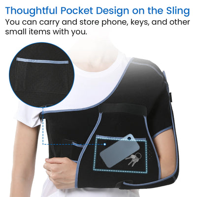 Breathable Shoulder Support Brace for Recovery - Stroke Lyfe