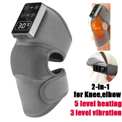 Heated Vibration Shoulder Brace with LED Display - Stroke Lyfe