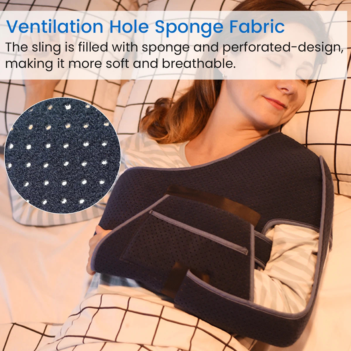 Breathable Shoulder Support Brace for Recovery - Stroke Lyfe