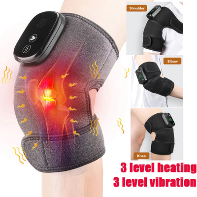 Heated Vibration Shoulder Brace with LED Display - Stroke Lyfe