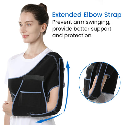 Breathable Shoulder Support Brace for Recovery - Stroke Lyfe
