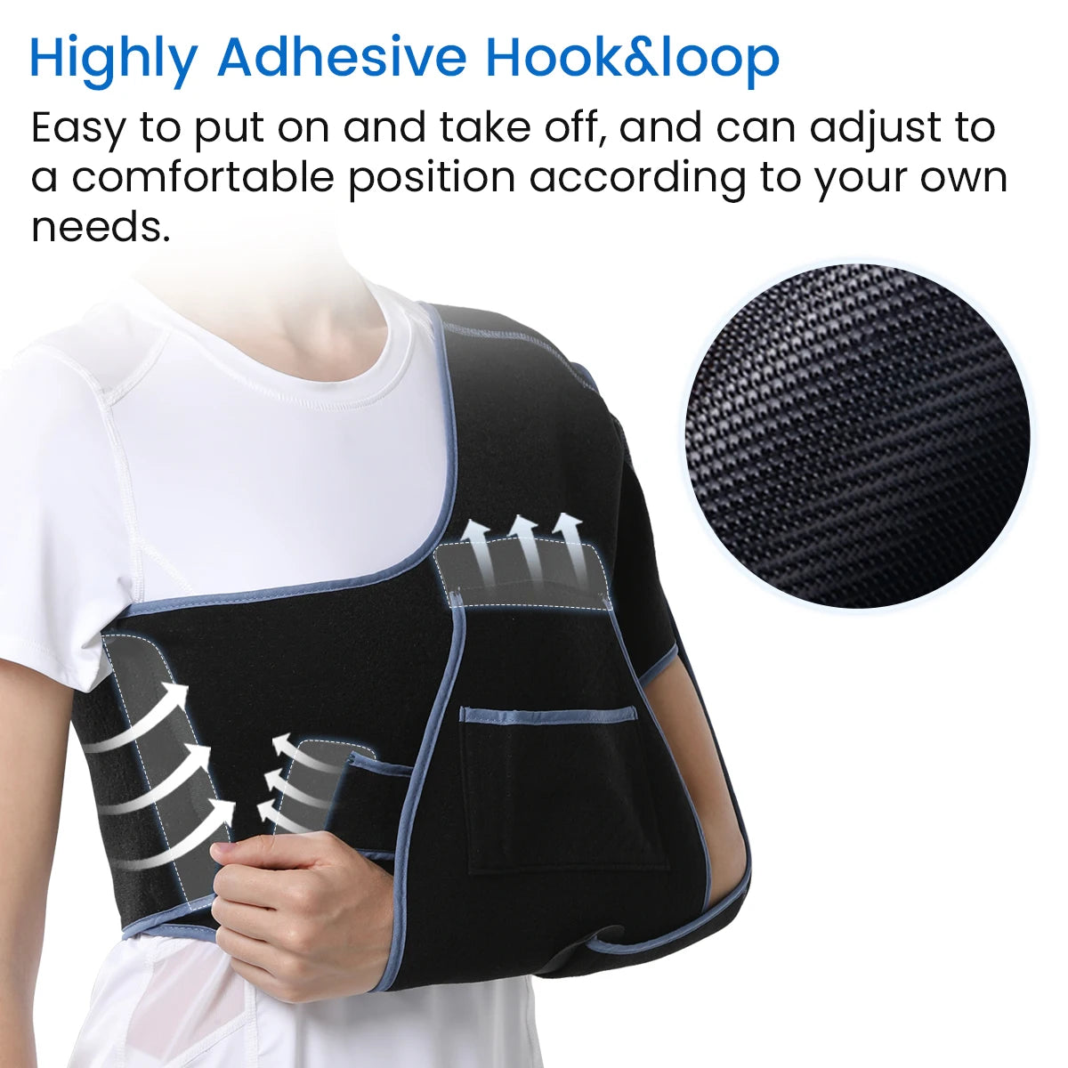 Breathable Shoulder Support Brace for Recovery - Stroke Lyfe