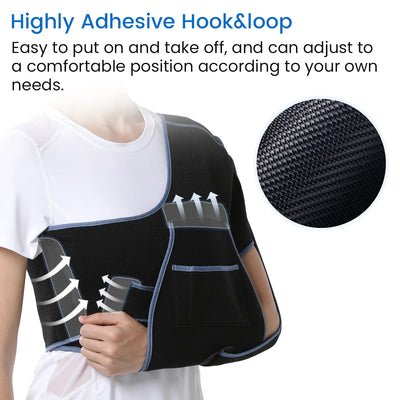 Breathable Shoulder Support Brace for Recovery - Stroke Lyfe